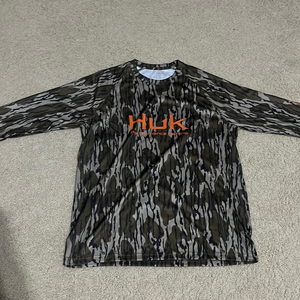 Huk Icon X Current Camo Long Sleeve